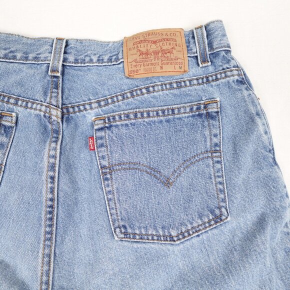Vintage USA Levi's 550 Relaxed Fit Jeans Women's 18 MIS M Tapered Leg 90s - Picture 7 of 11